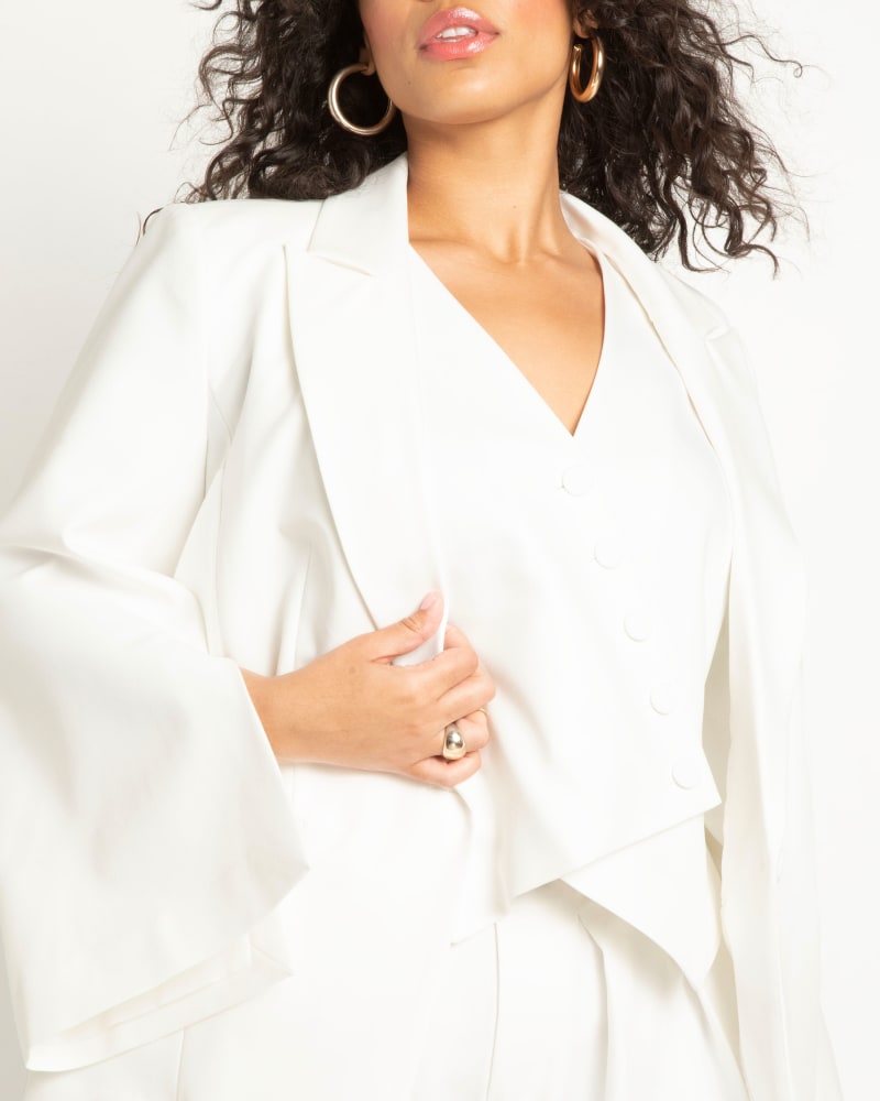 White blazer store size 22